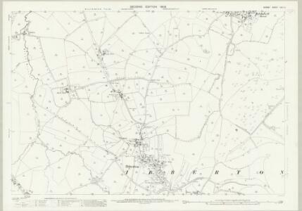 Dorset XXIII.3 (includes: Fifehead Neville; Ibberton; Okeford Fitzpaine; Turnworth; Wooland) - 25 Inch Map