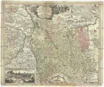 Nova et accurata geographica delineatio Ducatus Teschenensis in Silesia superiore
