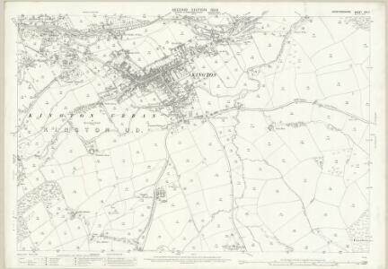 Herefordshire XVII.7 (includes: Kington Rural; Kington Urban; Lyonshall) - 25 Inch Map