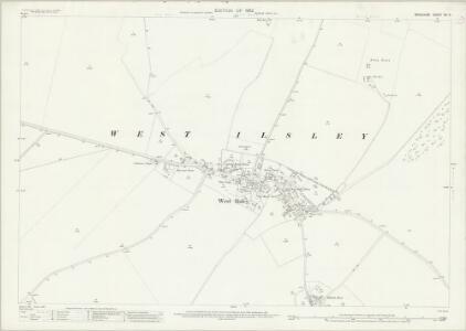 Berkshire XXI.9 (includes: East Ilsley; West Ilsley) - 25 Inch Map