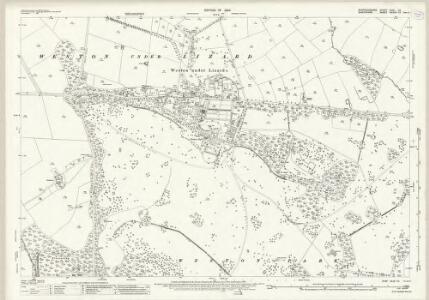 Staffordshire XLIX.10 (includes: Blymhill; Tong; Weston Under Lizard) - 25 Inch Map