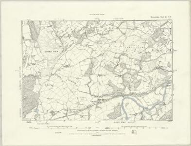 Brecknockshire XI.SE - OS Six-Inch Map