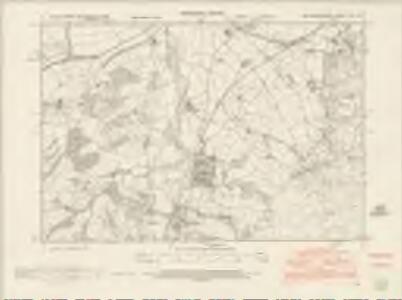 Montgomeryshire XLII.NE - OS Six-Inch Map