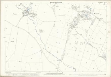 Durham XLVIII.15 (includes: Denton; High Coniscliffe; Walworth) - 25 Inch Map