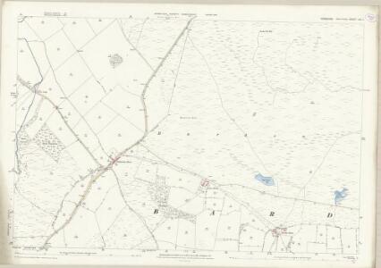 Yorkshire LIII.11 (includes: Barden; Bellerby; Walburn) - 25 Inch Map