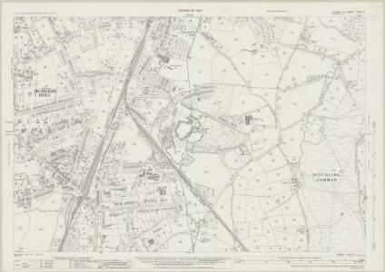 Sussex XXXIX.6 (includes: Burgess Hill; Ditchling) - 25 Inch Map