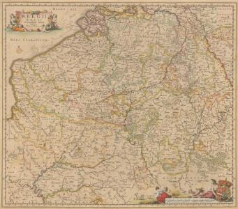 Belgii Regii accuratissima Tabula. [Karte], in: Novus atlas absolutissimus, Bd. 3, S. 25.