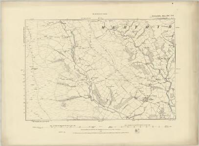 Brecknockshire XXI.SE - OS Six-Inch Map