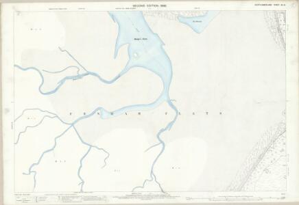 Northumberland (Old Series) XII.10 (includes: Elwick; Kyloe; Ross) - 25 Inch Map
