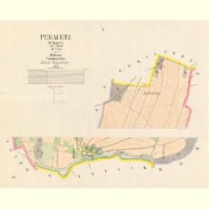 Peraletz (Peralec) - c5692-1-001 - Kaiserpflichtexemplar der Landkarten des stabilen Katasters