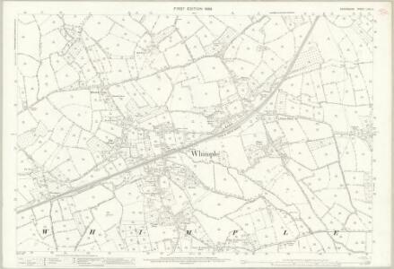 Devon LXIX.11 (includes: Broad Clyst; Whimple) - 25 Inch Map