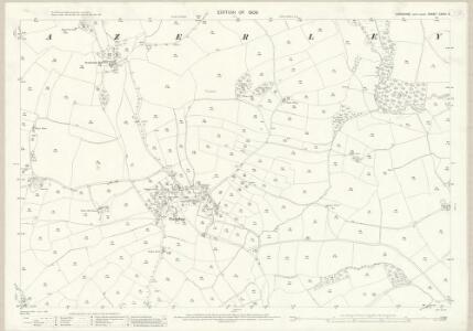 Yorkshire CXVIII.4 (includes: Azerley; Kirkby Malzeard) - 25 Inch Map