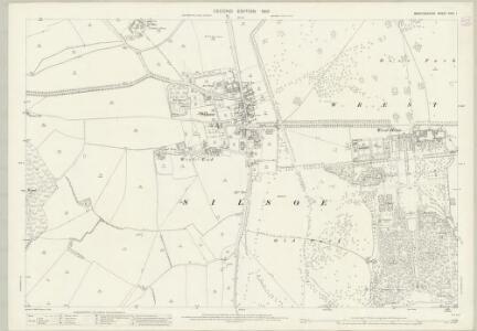 Bedfordshire XXVI.1 (includes: Gravenhurst; Pulloxhill; Silsoe) - 25 Inch Map