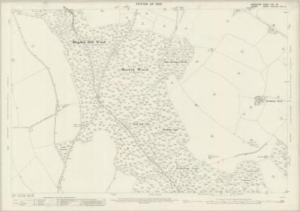 Hampshire and Isle of Wight LIVA.16 (includes: Cranborne; Damerham; Martin) - 25 Inch Map