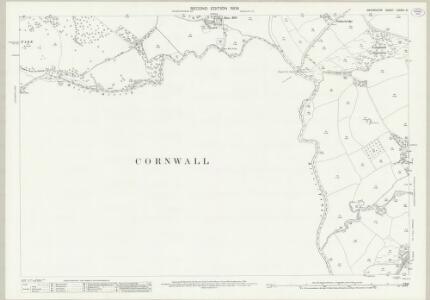 Devon LXXXVI.10 (includes: Launceston; Lifton; St Stephens By Launceston Rural; Werrington) - 25 Inch Map