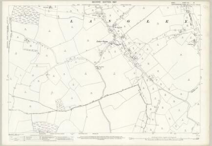 Essex (1st Ed/Rev 1862-96) VIII.13 (includes: Langley; Meesden) - 25 Inch Map