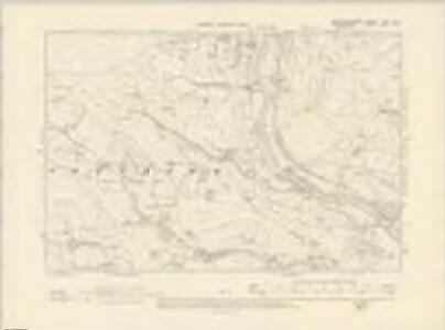 Brecknockshire XVI.NW - OS Six-Inch Map