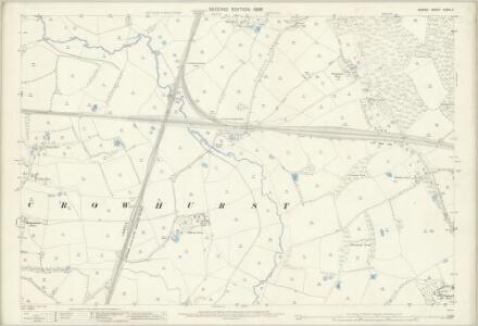 Surrey XXXVI.5 (includes: Crowhurst; Lingfield; Oxted) - 25 Inch Map