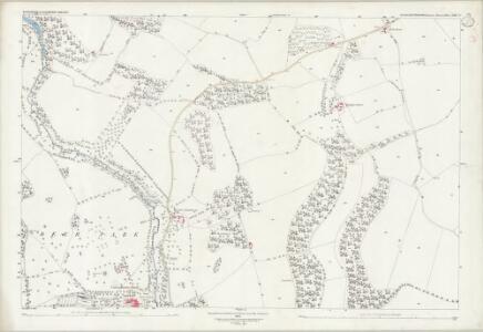 Gloucestershire XXXV.10 (includes: Chedworth; Colesbourne; Withington) - 25 Inch Map