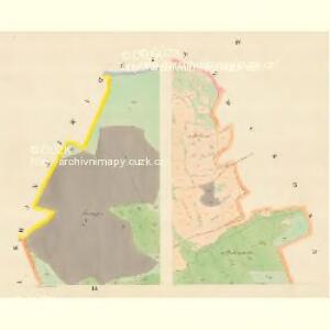 Zihobetz - c9432-1-003 - Kaiserpflichtexemplar der Landkarten des stabilen Katasters