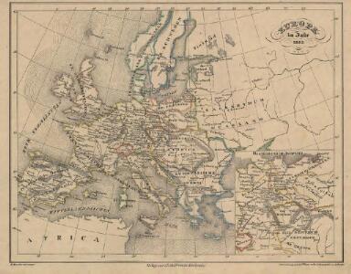 Europa im Jahr 1812