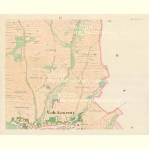 Kamenitz - m1139-1-004 - Kaiserpflichtexemplar der Landkarten des stabilen Katasters