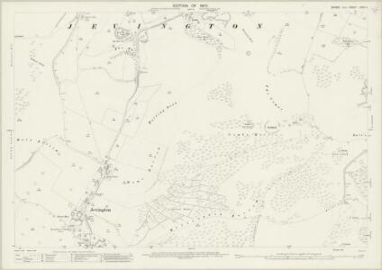 Sussex LXXIX.4 (includes: Eastbourne; Jevington; Willingdon) - 25 Inch Map