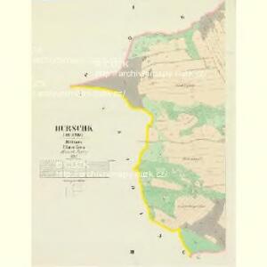 Hurschk (Hussko) - c2265-1-001 - Kaiserpflichtexemplar der Landkarten des stabilen Katasters
