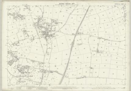Suffolk L.9 (includes: Kelsale cum Carlton) - 25 Inch Map