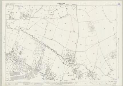 Gloucestershire XXXIV.1 (includes: Badgeworth; Brockworth; Churchdown; Hucclecote) - 25 Inch Map