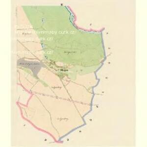 Mostau - c4855-1-002 - Kaiserpflichtexemplar der Landkarten des stabilen Katasters