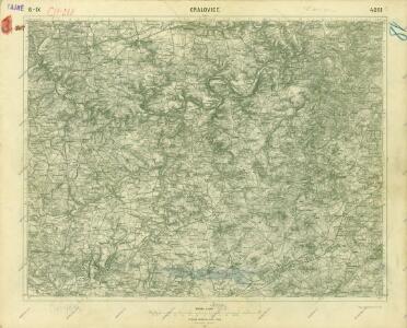 III. vojenské mapování 4051