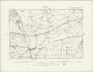 Carmarthenshire XXXVII.NE - OS Six-Inch Map