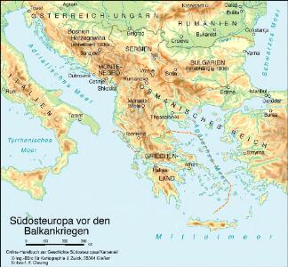 Südosteuropa vor den Balkankriegen