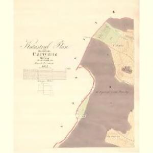 Czutczitz - m0406-1-002 - Kaiserpflichtexemplar der Landkarten des stabilen Katasters