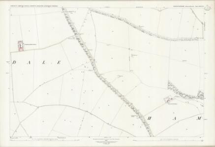 Gloucestershire XXXVI.5 (includes: Compton Abdale; Hampnett; Haselton; Turkdean; Yanworth) - 25 Inch Map