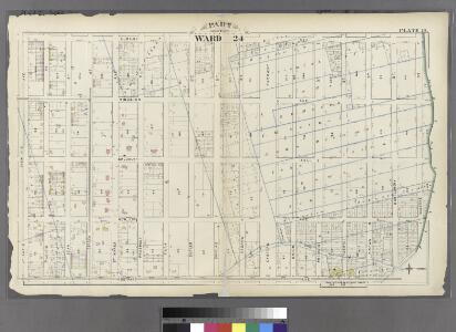 Plate 19: Part of Ward 24. City of Brooklyn.