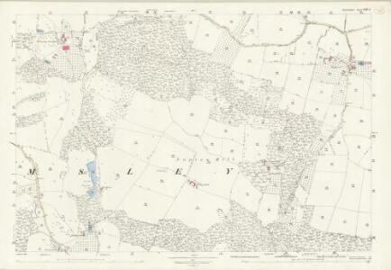 Herefordshire XXVI.9 (includes: Brinsop; Burghill; Canon Pyon; Wormsley) - 25 Inch Map