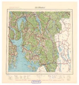 Spesielle kart 144-a: Flykart 1917 laget pÃ¥ grunnlag av Langeneralkart Oslo LV 1915 og 1936
