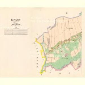 Sinkow - c7684-1-001 - Kaiserpflichtexemplar der Landkarten des stabilen Katasters