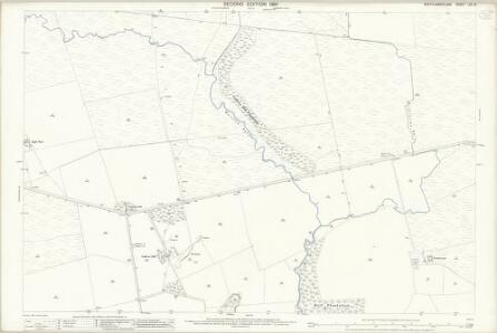 Northumberland (Old Series) LXII.6 (includes: Hartington; Harwood; Rothley) - 25 Inch Map