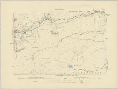 Cardiganshire XI.NE - OS Six-Inch Map