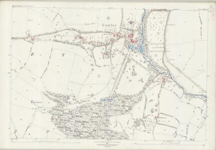 Gloucestershire XXXIV.12 (includes: Coberley; Cowley; Elkstone) - 25 Inch Map