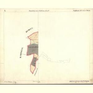 Praskowitz - c6066-1-001 - Kaiserpflichtexemplar der Landkarten des stabilen Katasters