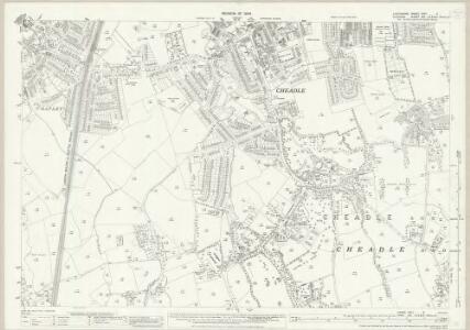 Lancashire CXIA.3 (includes: Cheadle And Gatley) - 25 Inch Map