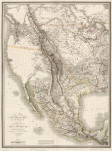 Composite:  Map of Louisiana and Mexico.