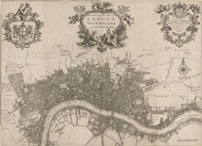 A new PLAN of LONDON, WESTMINSTER and SOUTHWARK 85