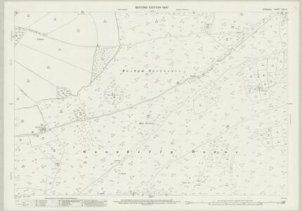 Cornwall LXXX.12 (includes: Cury; Grade Ruan; Mullion) - 25 Inch Map