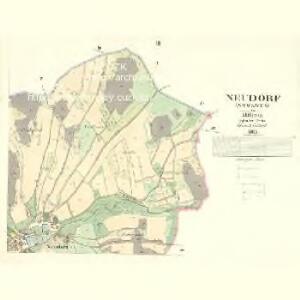 Neudorf (Nowawes) - m2029-1-003 - Kaiserpflichtexemplar der Landkarten des stabilen Katasters