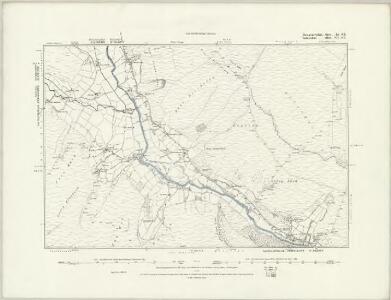 Montgomeryshire XLIX.NE - OS Six-Inch Map